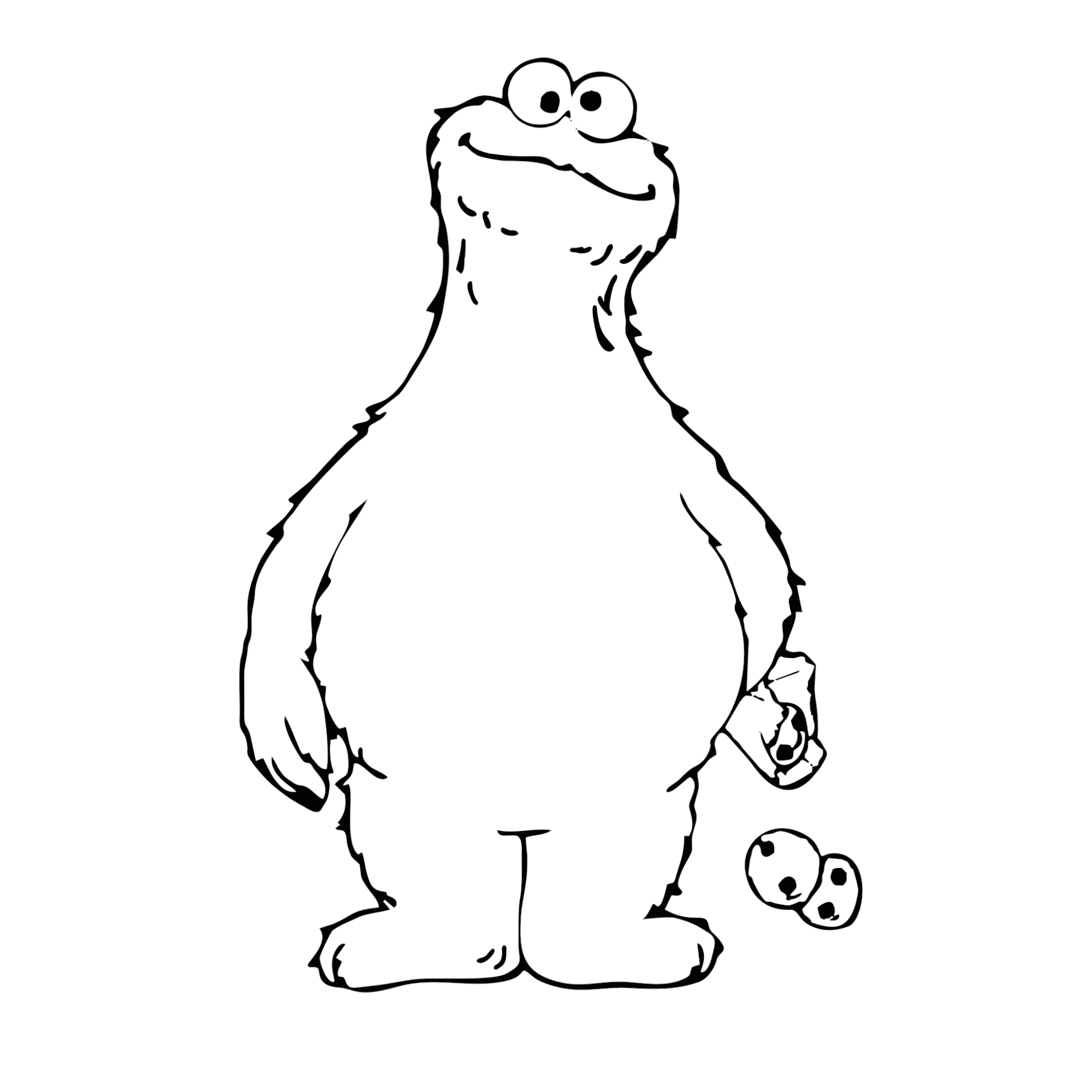 Krümelmonster Sesamstraße